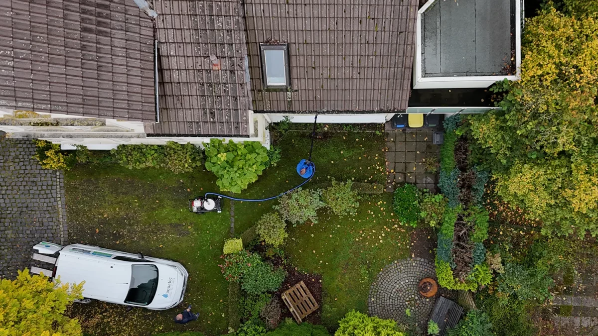 Dachrinnenreinigung