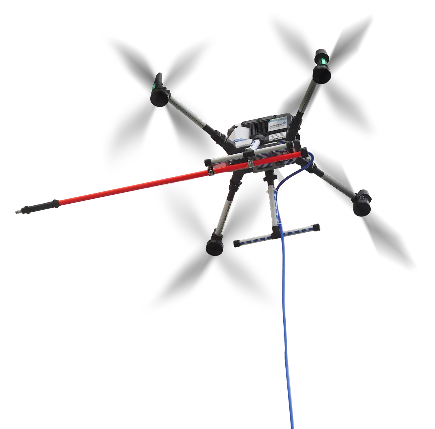 Fassadenreinigung mit Drohne