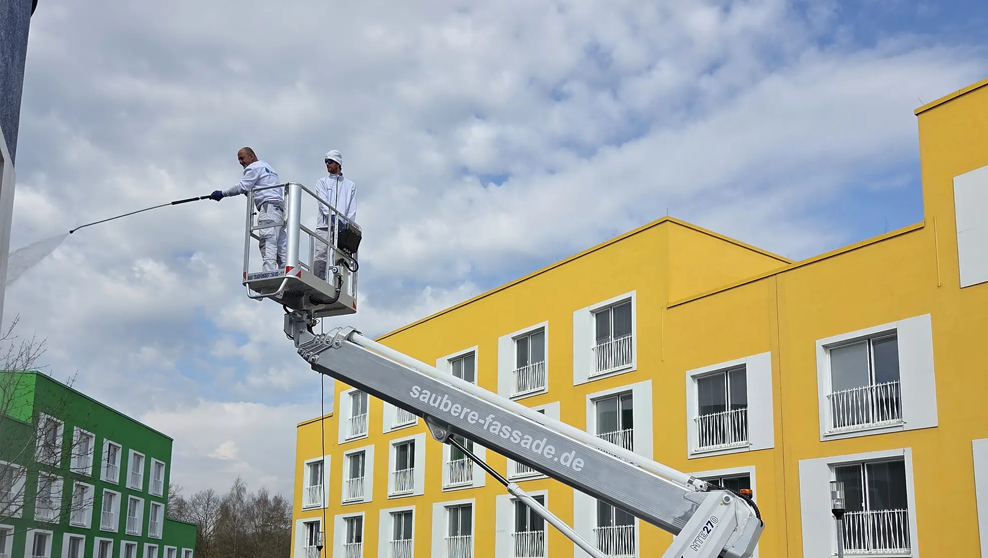 Professionelle Fassadenreinigung